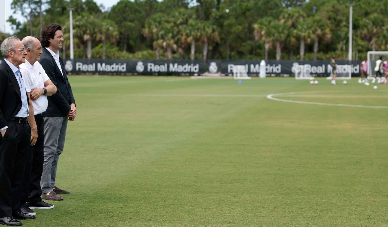 The team trains with hunger for the title