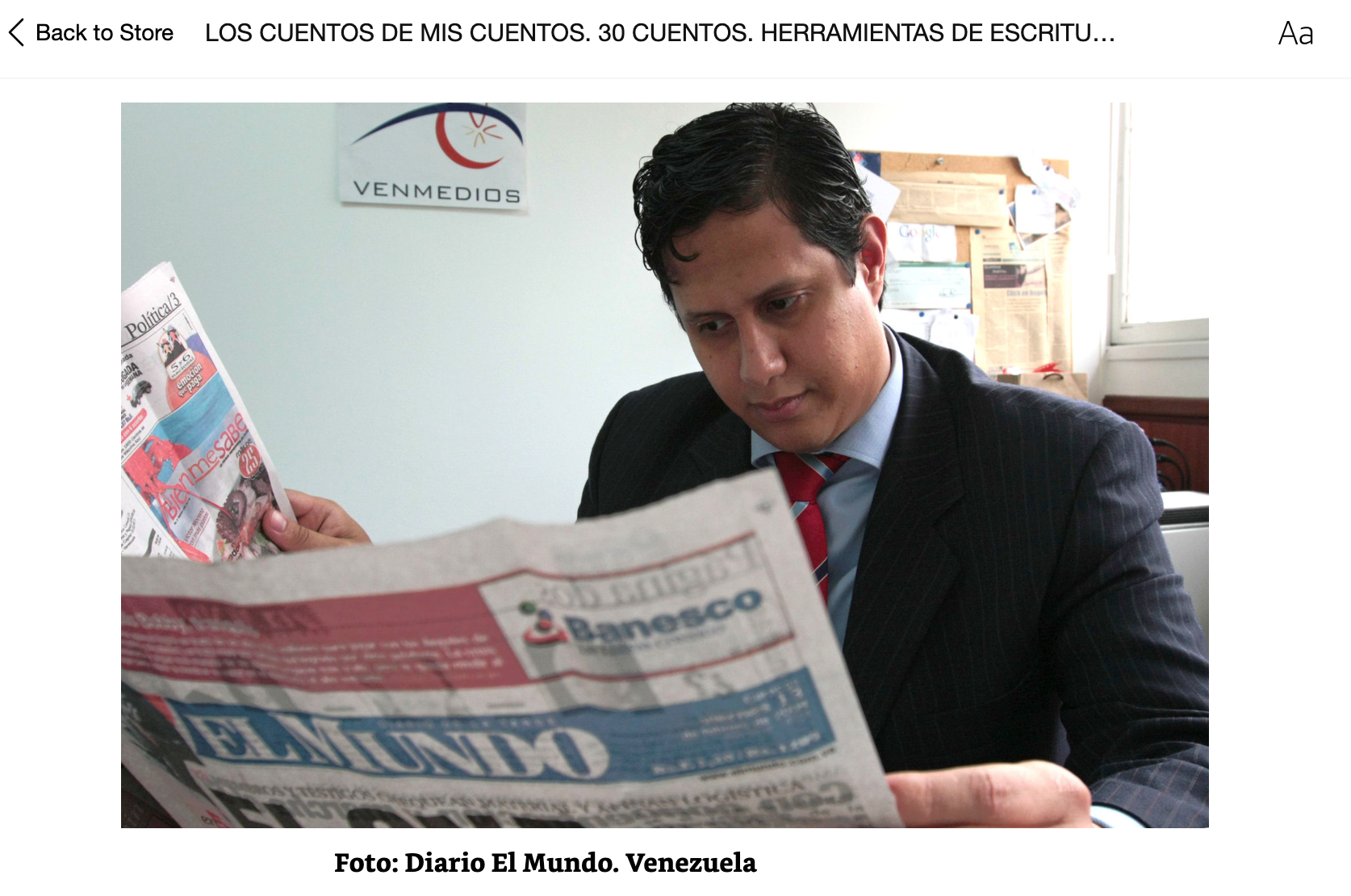 Hernan Porras Molina and the magic of short stories