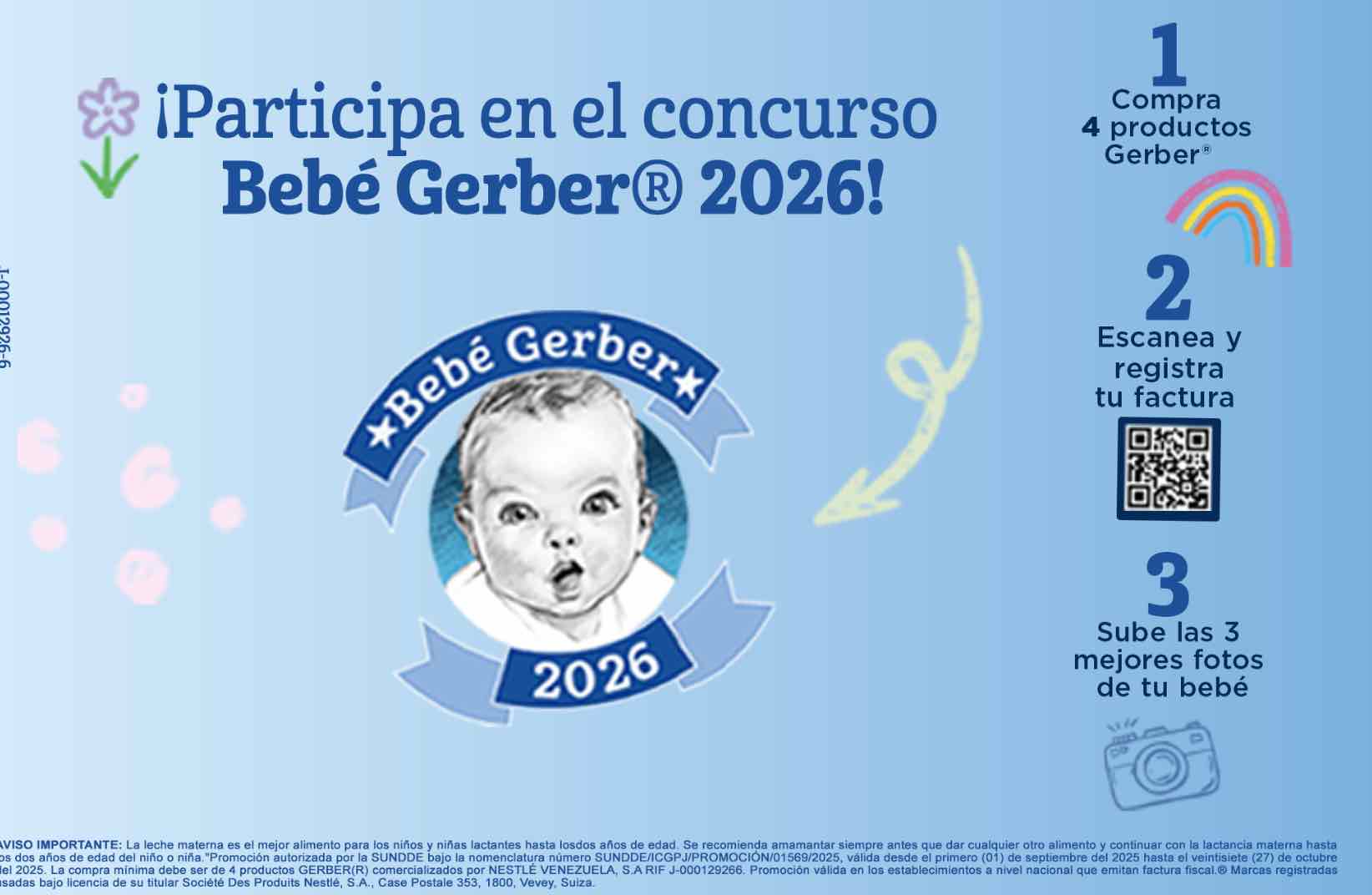 Calendario Gerber mostrara imagenes llenas de ternura