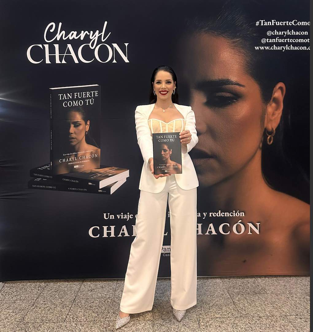 Charyl Chacon se consolida como escritora con Tan Fuerte Como Tu