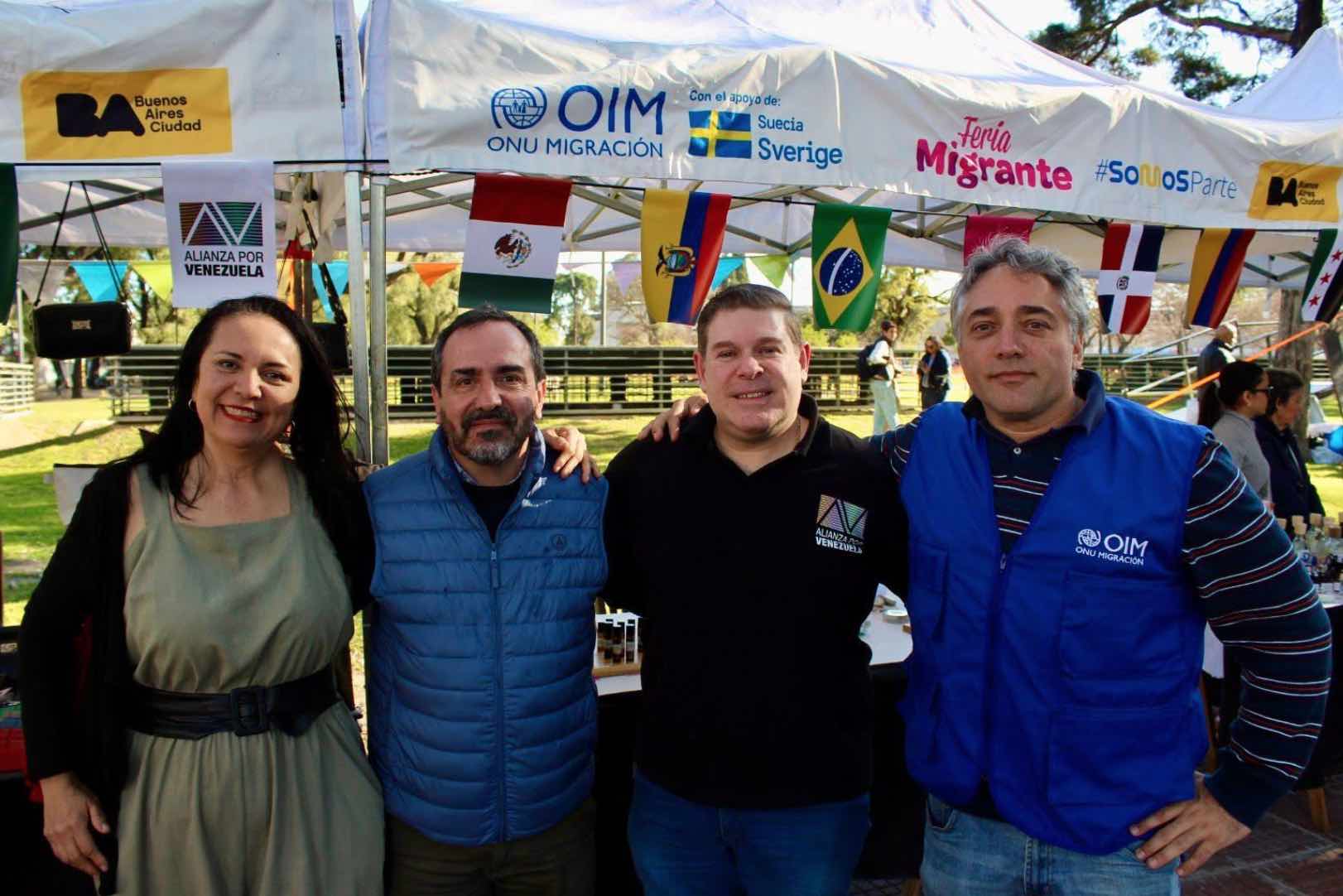 Migrantes venezolanos celebran inclusion y solidaridad