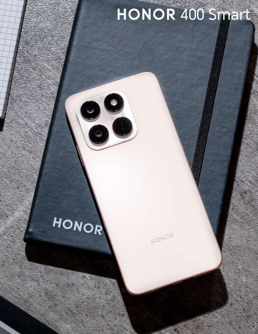 HONOR 400 Smart integra tecnologia de amortiguacion tipo chaleco antibalas