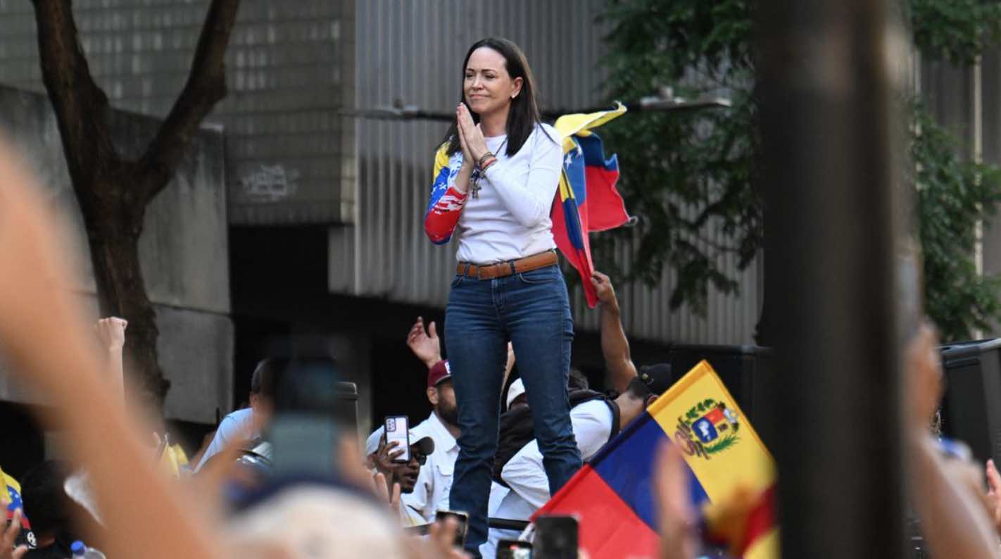 Maria Corina Machado dedica el Nobel al pueblo de Venezuela