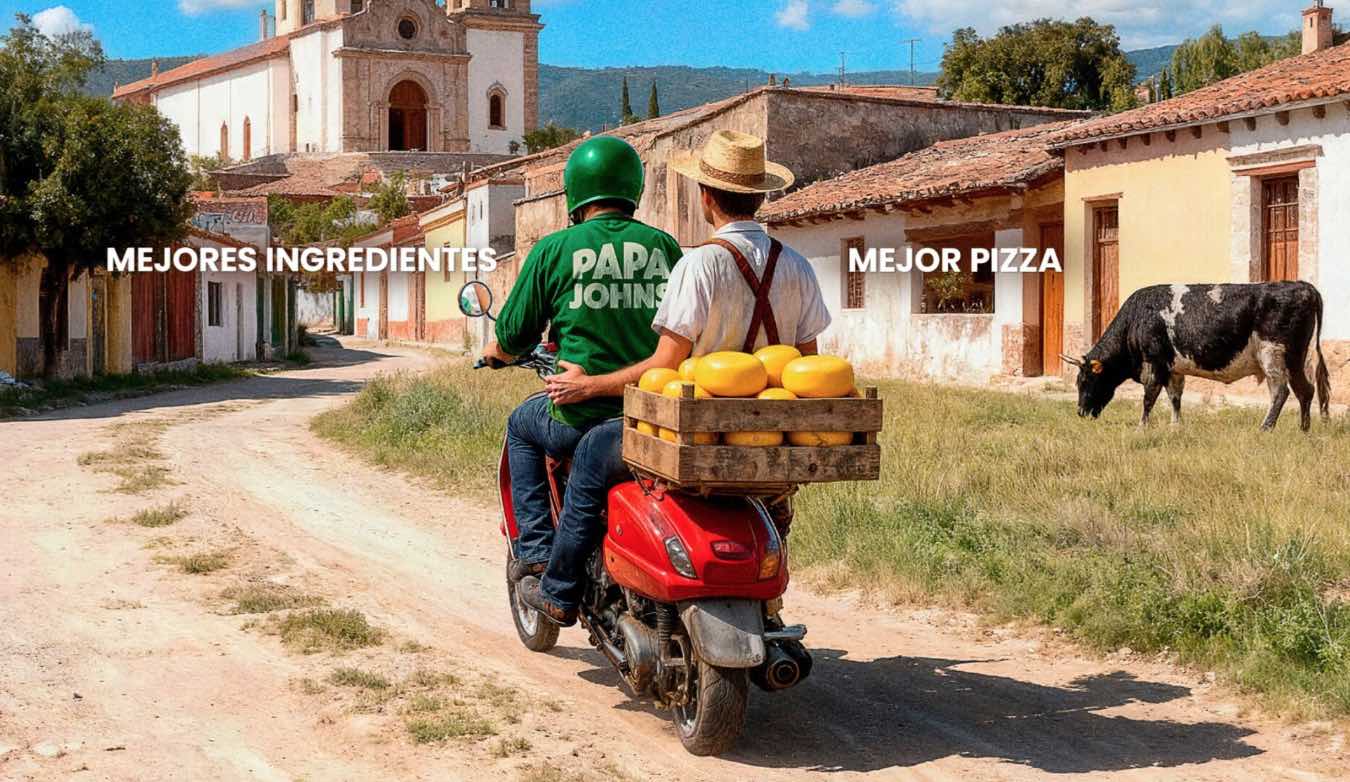 Papa Johns celebra la esencia de la buena pizza
