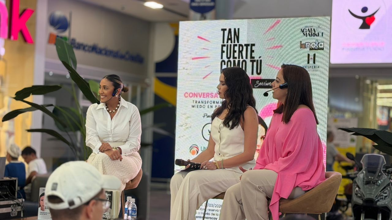 Maracay recibe mensaje de superacion con Charyl Chacon